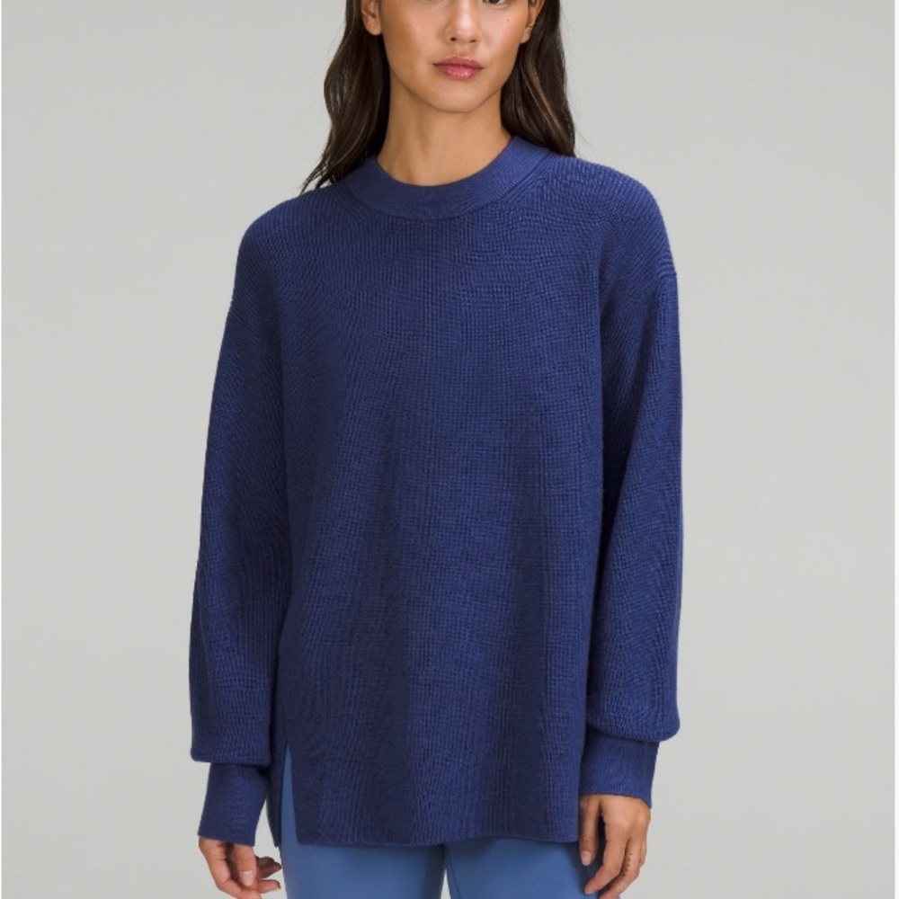 Lululemon - merino wool blend - heathered psychic
